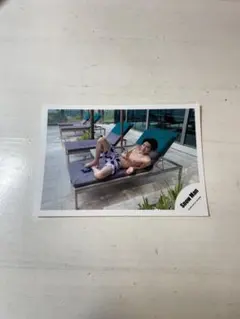 目黒蓮　生写真　公式写真　タイ　水着