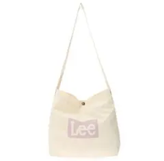 Lee アイボリー ショルダーバッグ