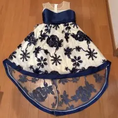 150cm カラードレス 発表会 演奏会 ステージ衣装 子供ドレス