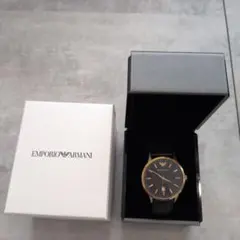 EMPORIO ARMANI メンズ腕時計 クォーツ ブラックのサムネイル