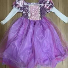 ラプンツェル　ドレス　プリンセス　ラプンツェル風ドレス　ハロウィン　130