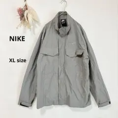 ナイキ　Nike ウーブン　ジャケット　XL グレー　M65 スポーツウェア