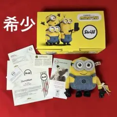 エ*リ様 シュタイフテディベアSteiff ミニオンズボブ 世界1500体限定Nのサムネイル