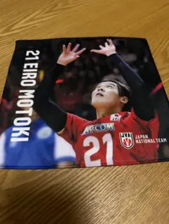 新品　バレーボール日本代表　シークレットミニタオル　永露元稀選手