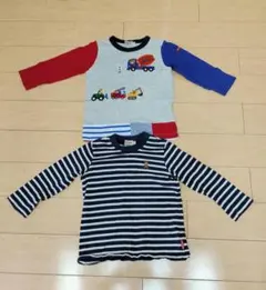 ミキハウス　ロンT　3枚セット　90cm