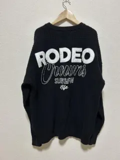 RODEO CROWNS ブラック スウェット L