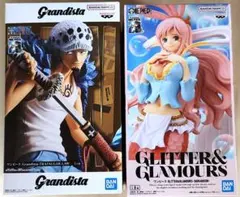 ワンピース　ロー GLITTER & GLAMOURS & Grandista Amazon | BANPRESTO ワンピース フィギュア トラファルガー ロー