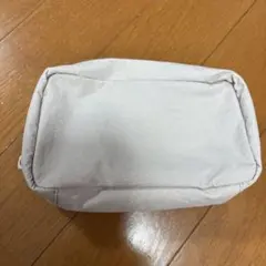 無印 MUJI 無印良品 リンクルナイロン 大きく開くポーチ ピンク