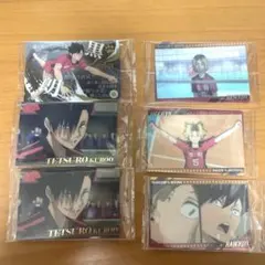 ハイキュー!!ウエハース カード 音駒 〖黒尾鉄朗、孤爪研磨〗