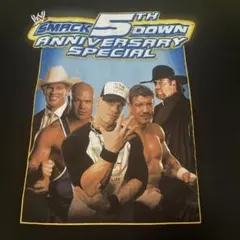 90s Y2K ザ・ロック WWF スマックダウンホテル Tシャツ 黒 Lサイズ 