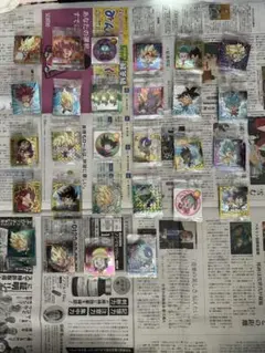 ①ドラゴンボール 超戦士シールウエハース超 15弾 セミコンプ28枚