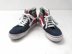 バンズ SK-8 HI スニーカー レディース 24.5cm チェック柄◆