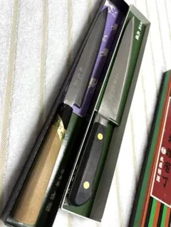【使用品】高級料理包丁 日本橋木屋特選 2本組のサムネイル