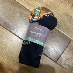未使用＊mont-bell＊メリノウールトレッキングソックス＊kid's