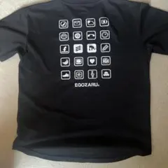 EGOZARU Tシャツ ブラックのサムネイル