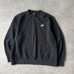 20849 NIKE 刺繍ロゴ ワンポイント スウェット トレーナー