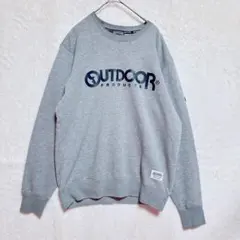 アウトドアプロダクツ　グレー スウェットトレーナー　L