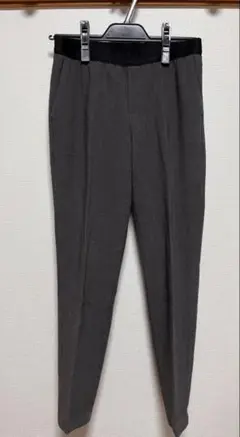 ルーニー　LOUNIE パンツ　グレー　オフィスカジュアル