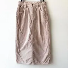 Lee コーデュロイ タイトスカート ライトピンク　Mサイズ