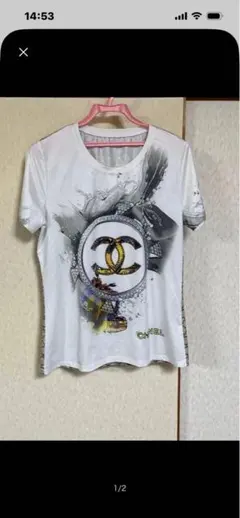 CHANEL グラフィックプリント 半袖Tシャツのサムネイル