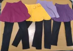 スカッツ　スカンツ　4枚　まとめ売り　110cm 120cm