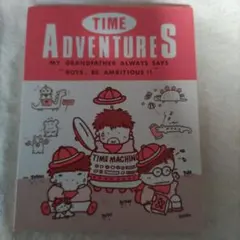 twocupsレトロ　TIME ADVENTURES メモ帳