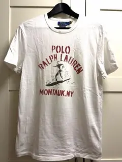 POLO Ralph Lauren サーフィン柄Tシャツ Mサイズ