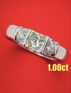 812】 ダイヤ 1.01ct / 0.28ct 11.5〜12号 7.13g - メルカリ