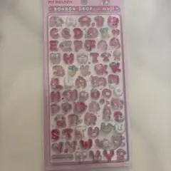 【正規品】ボンボンドロップシール　サンリオ　マイメロ　文字
