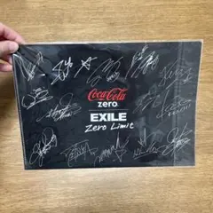 EXILE サイン Coca-Cola zero クリアファイル