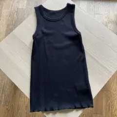 deuxiemeclasse コットンレーヨン ノースリーブ ブラックのサムネイル