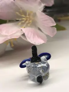 ミニチュアお雛様　ミニ猫ちゃんの御代理様パーツ