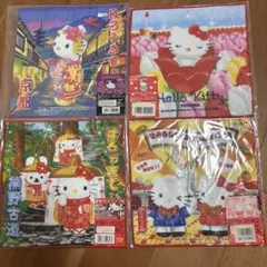 d*7様 ハローキティ タオルハンカチ 7枚セット ご当地限定⑦ - メルカリ