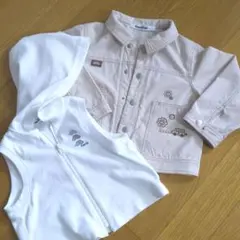 ファミリア　ブルゾン＆ベスト　90センチ