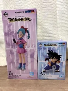 一番くじ　ドラゴンボール　A賞　孫悟空　B賞　ブルマ　フィギュア　２点セット