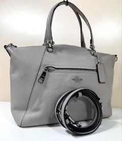 COACH コーチ レザー ク2WAY ショルダーハンドバッグ 049
