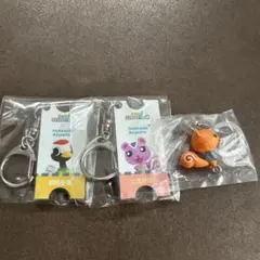 あつまれどうぶつの森 北海道空港 アクリルキーホルダー 3種セット