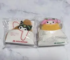 マイメロ　ナゲット&クロミ モスチキン　モスバーガーマスコットセット