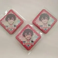 カラフルピーチ ゆあんくん 缶バッジ 3つ