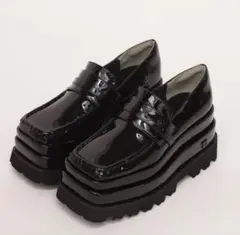 Darich ダーリッチ エナメルプラットフォームローファー　XL