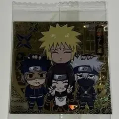 NARUTO ウエハースシール ミナト班 チャクラレア にふぉるめーしょん