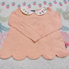 mou jou jou オレンジ色 トップス 120のサムネイル