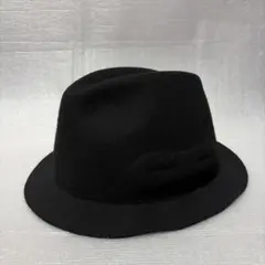 美品override フェルトハット