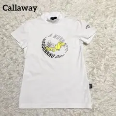 【希少】キャロウェイ モックネック tシャツ　S ホワイト Disney コラボのサムネイル