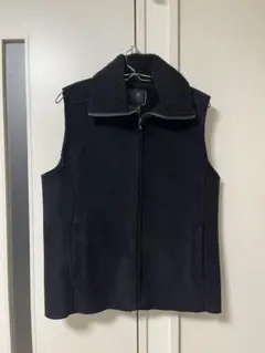 Ralph Lauren LAUREN フェイクムートン ベスト