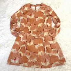 ヴィンテージ☆レトロ￼ハンドメイドワンピース