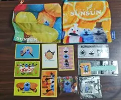 PUPPET SUNSUN ポーチ　シール　クリップ　キーホルダー　色々セット