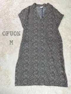 オフオン　オフショルダーノースリーブワンピース チュニック　38