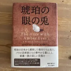 琥珀の眼の兎 ゴールドしおり付き エドマンド・ドゥ・ヴァール
