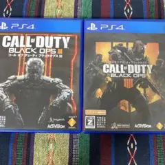 ps4 コールオブデューティ ブラックオプス3、4セット